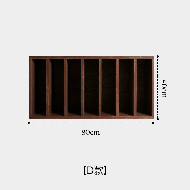 Esszimmer-Seitenschrank-Kombination, Massivholzschrank, mittelalterlicher Lagerschrank, Marine-Panel, TV-Schrank, Lagerboden, Bücherregal 