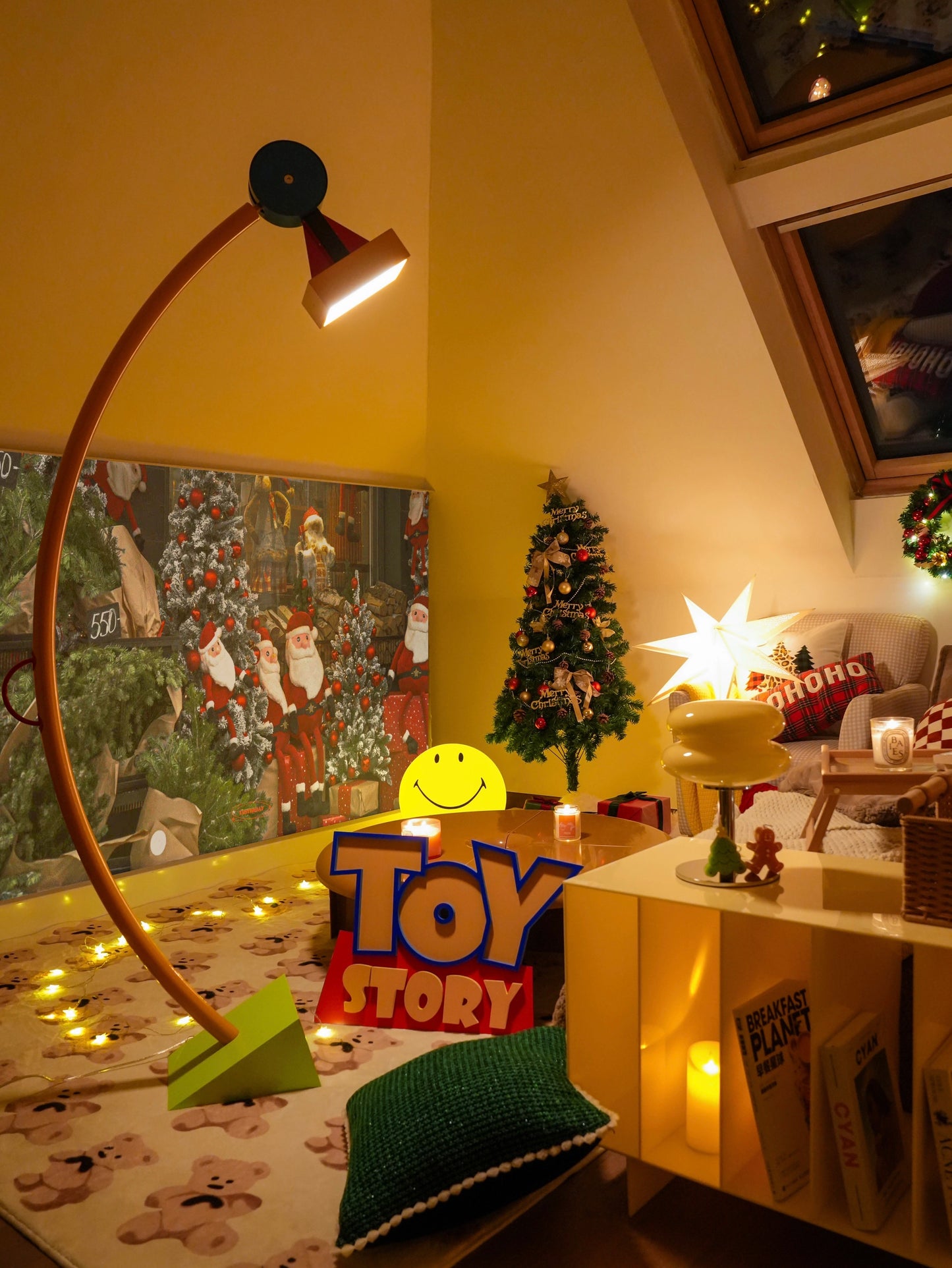 Memphis schreibtischlampe kreative kinderzimmer stehleuchte designer cartoon farbe umgebungslicht wohnzimmer 
