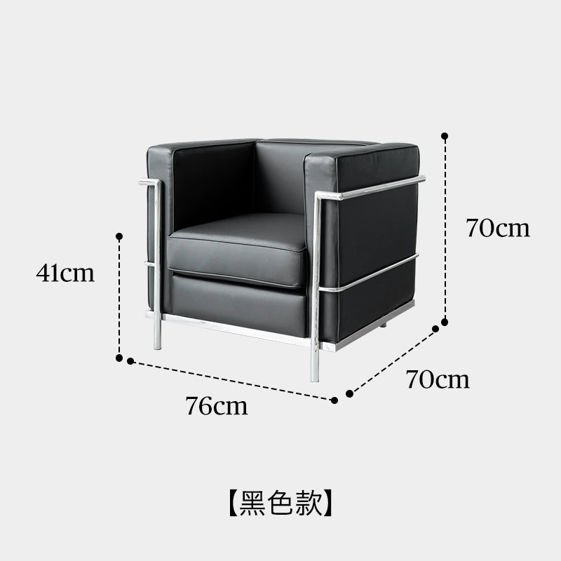 Corbusier LC3 Einzelsofa Sessel Bauhaus Stil leichter Luxus klassischer Designer Einzelsessel minimalistisch 