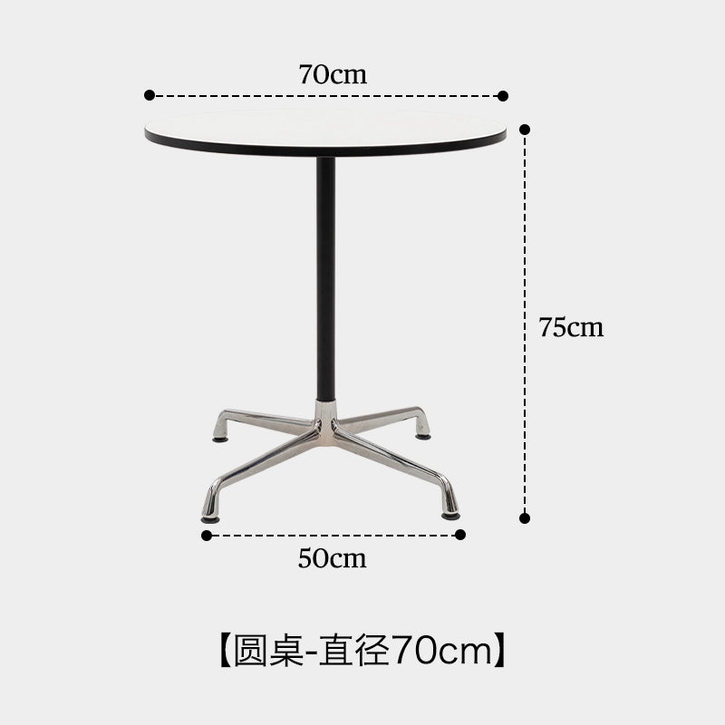 Eames runder Tisch mittelalterlicher Esstisch kleine Wohnung Haushalt Internet-Prominente Ins-Stil quadratischer Retro-Couchtisch 