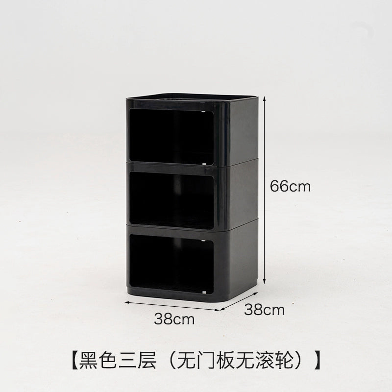 Beweglicher Nachttisch Einfacher mittelalterlicher Lagerschrank Ins Popularins Windregal Kleine Wohnung Seitenschrank 