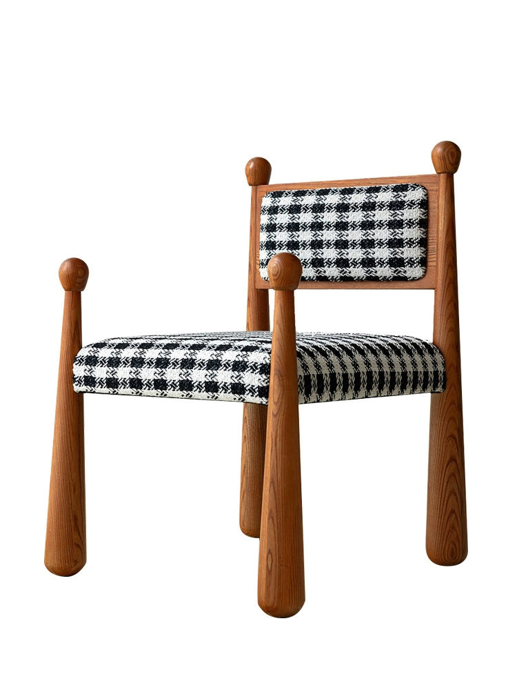 Creme Stil Esszimmerstuhl Designer Mittelalterlichen Massivholz Stuhl Licht Luxus Erweiterte Master Stuhl Ins PopularIns 