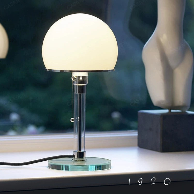 Dänische Bauhaus Tischlampe Nordische einfache Schlafzimmer Nachttischlampe Ins Stil Schlafzimmer Dekoration Atmosphäre Lampe 