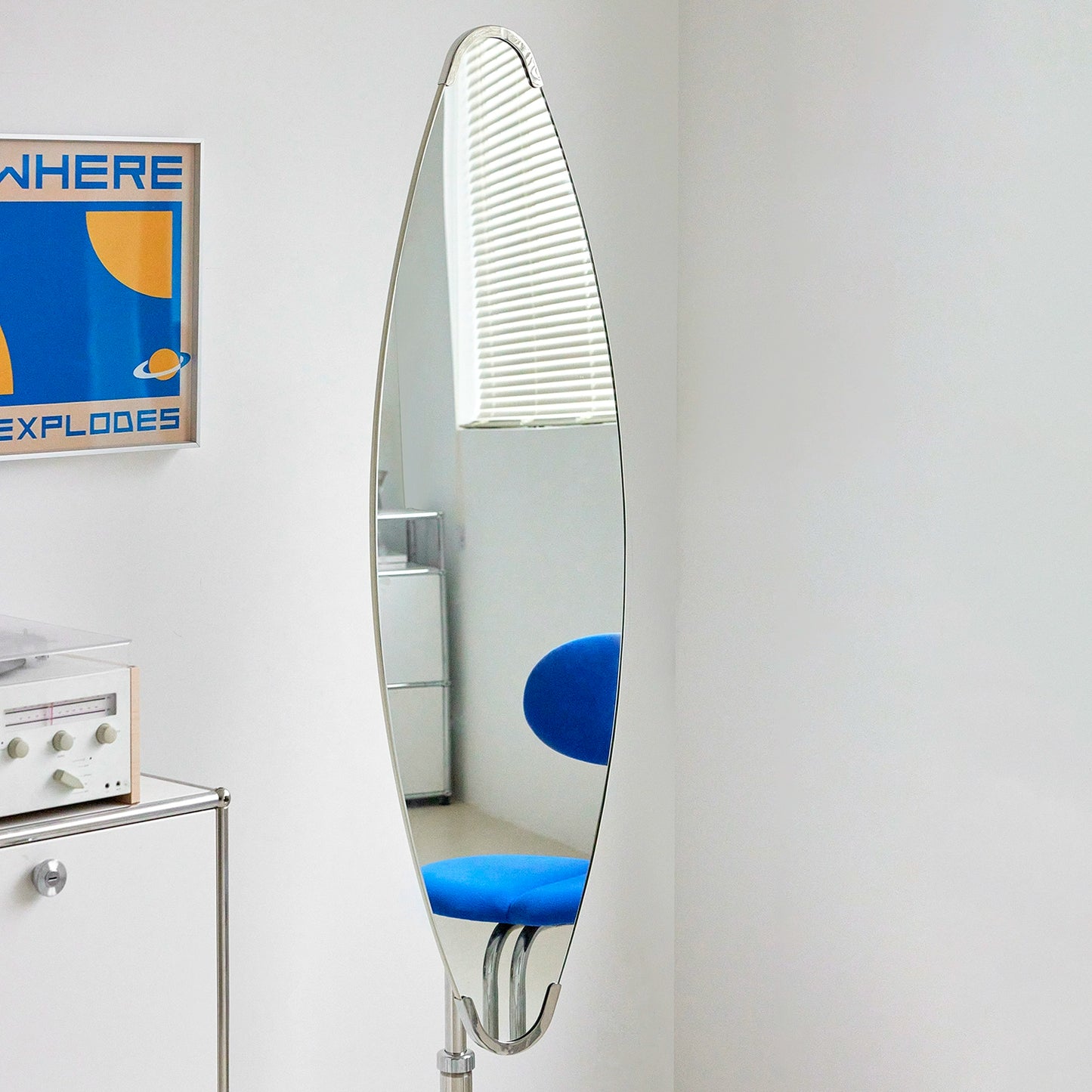 Ins PopularFull-länge Spiegel Medieval Haushalt Rotierenden Ganzkörper Boden Spiegel Designer Surf Spiegel Ins Wind 