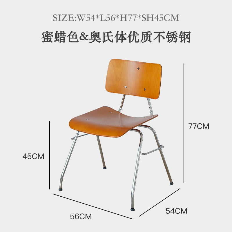 Nordic retro massivholz esszimmerstuhl einfache ins stil designer rückenlehne hocker kaffee shop freizeitstuhl 