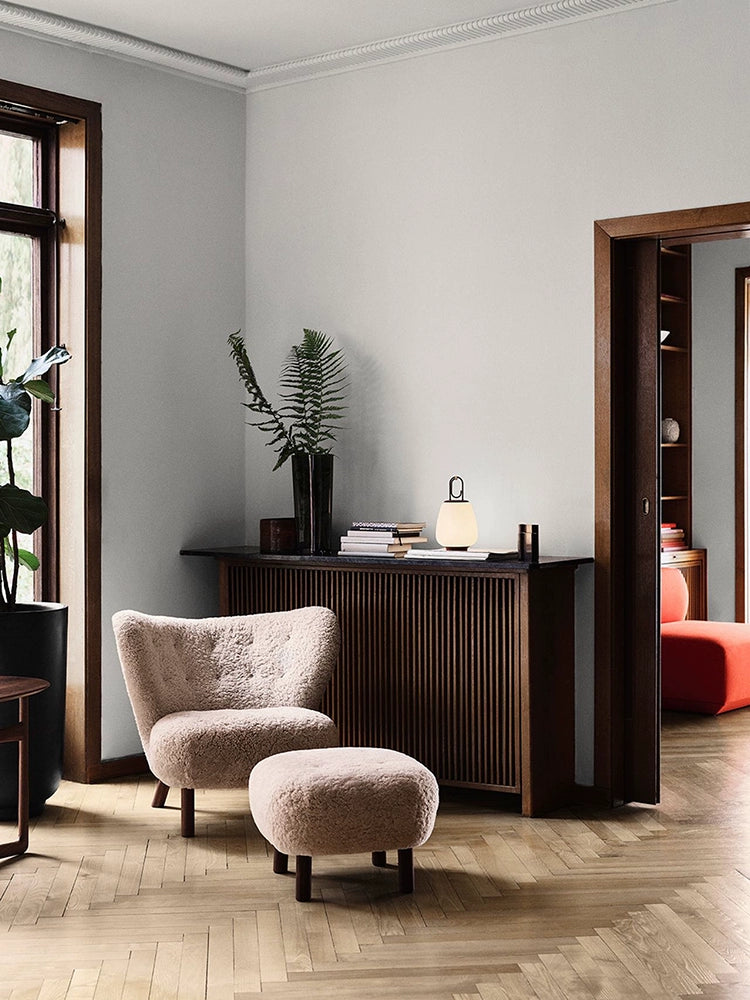 Nordic Single Sofa Chair Household Living Room Small Apartment Leisure Chair Designer Ins Popular Bedroom Lamb Wool Sofa