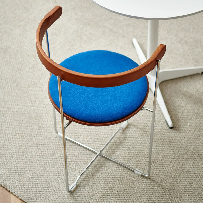 Klapp esszimmer stuhl einfache Nordic retro massivholz stuhl haushalt kleine wohnung Ins Popularleisure schreibtisch stuhl 