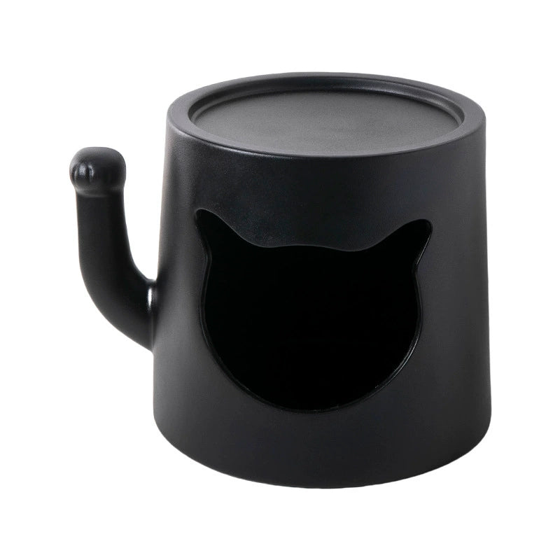 Lucky Cat Couchtisch Katzennest Kreative Cartoon Seite Paar Multifunktionale Lagerung Sofa Regal Nachttisch