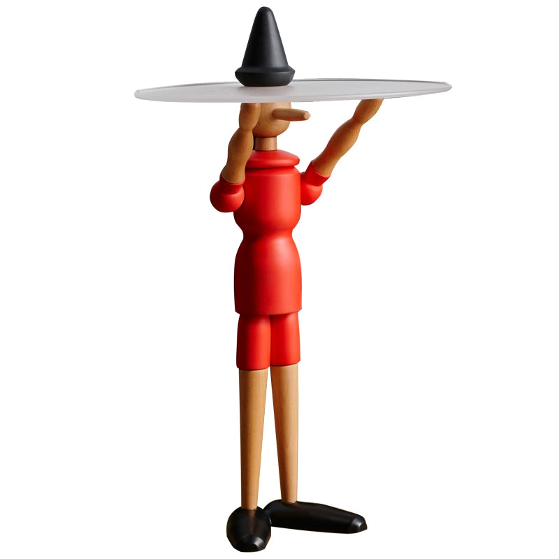 Pinocchio Couchtisch Designer Kreative Möbel Puppet Dekoration Ecke Paar Modell Zimmer Net Rot Seite Paar 