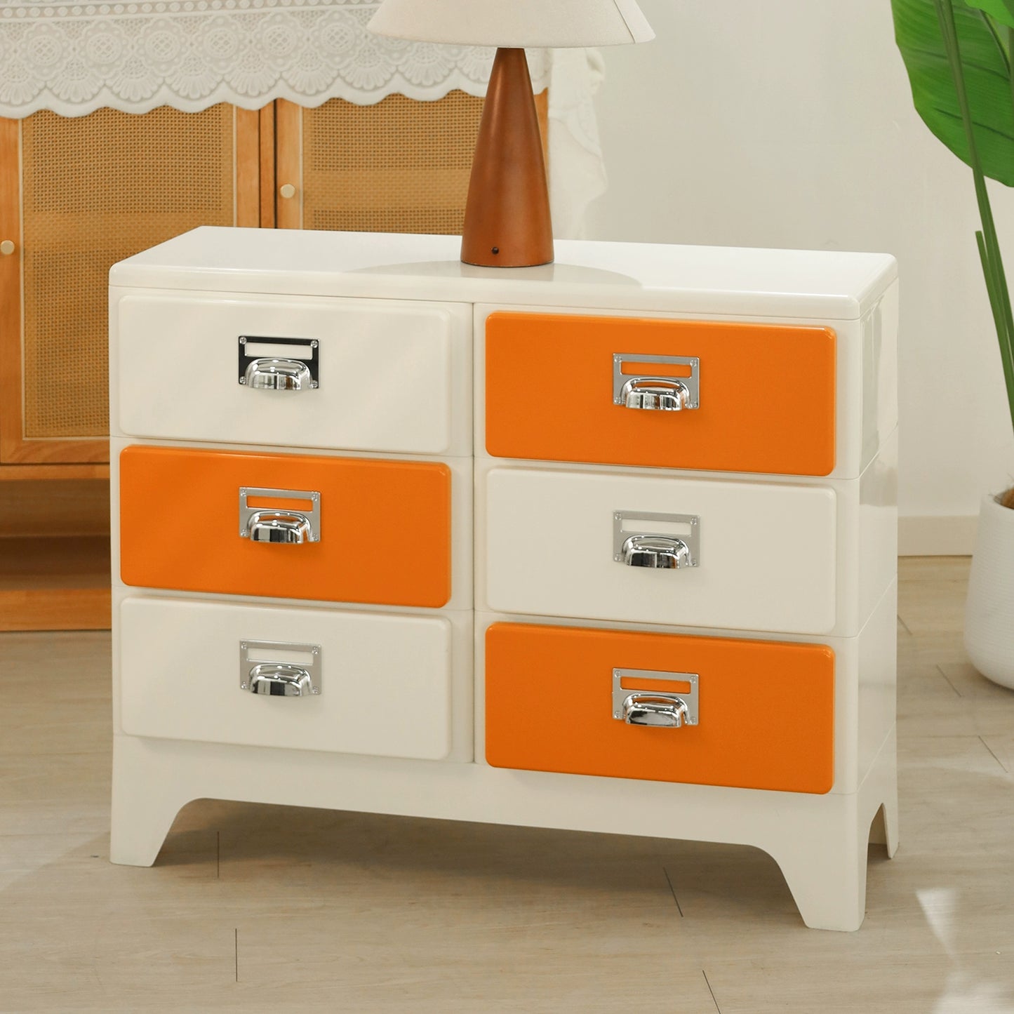 Industriellen Stil Nachttisch Design Sinn kreative Brust Schrank Ins Popularwall Lagerschrank moderne Einfachheit 