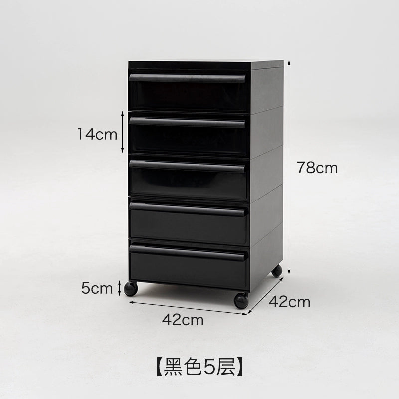 Mehrschichtiger Schlafzimmerschrank Internet-Promi-Nachttisch Ins Wind Antiker Lagerschrank Kleiner mobiler Schrank 