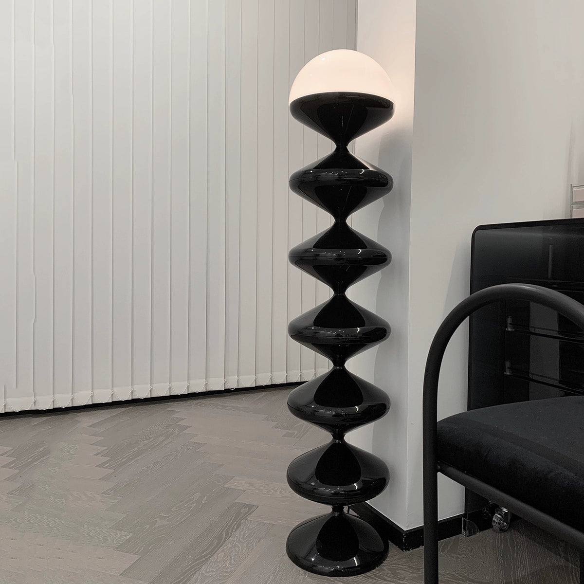 Kandierte Kürbis-Stehlampe, Bauhaus-Stil, Wohnzimmer, dekorative Stehlampe, mittelalterliche Kunst, Atmosphärenlampe, Ecklampe 