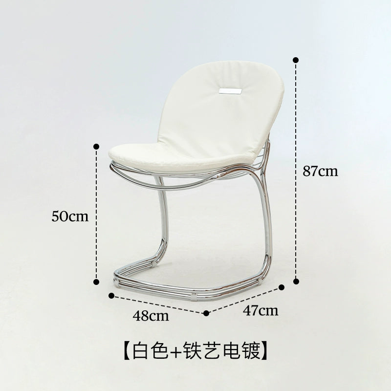 Hängender mittelalterlicher Esszimmerstuhl Sabrina Internet Celebrity Ins Style Nordic Designer Rückenlehnenstuhl High Sense 