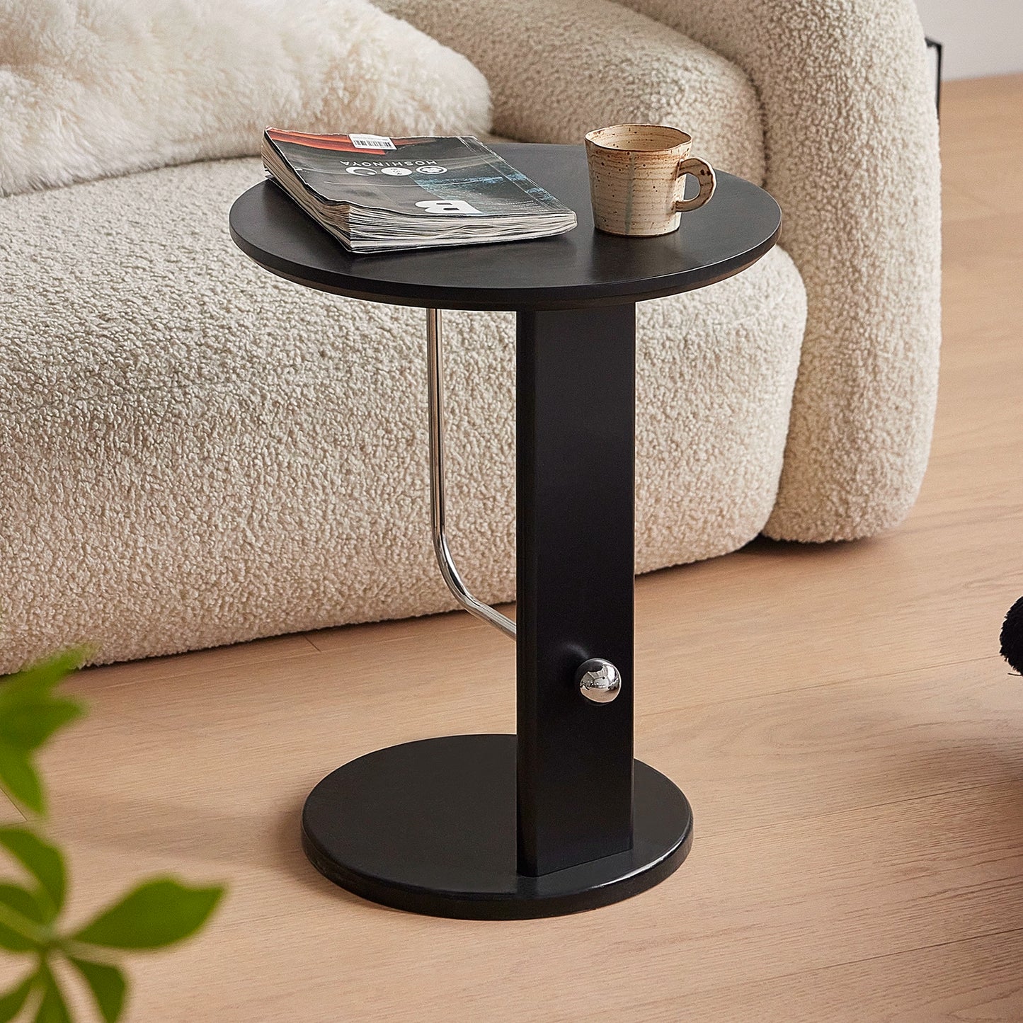 Massivholz retro kaffee tisch minimalistischen wohnzimmer sofa seite paar hause designer balkon ecke paar kreative 