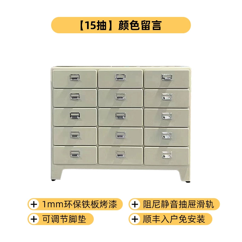Umweltfreundliche glas Japanischen eisen schrank retro Ins PopularNordic hause schmiedeeisen metall dining side schrank figur locker 