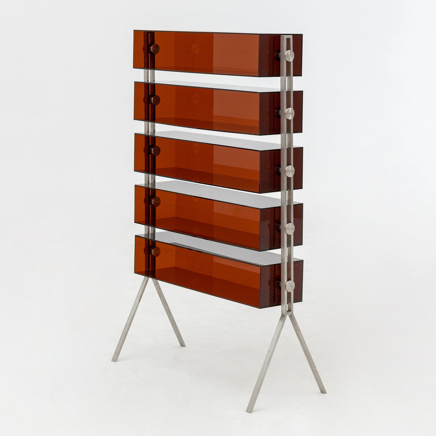 Acrylic shelf Multi-layer floor-to-ceiling household display rack Figure display shelf Cup storage cabinet