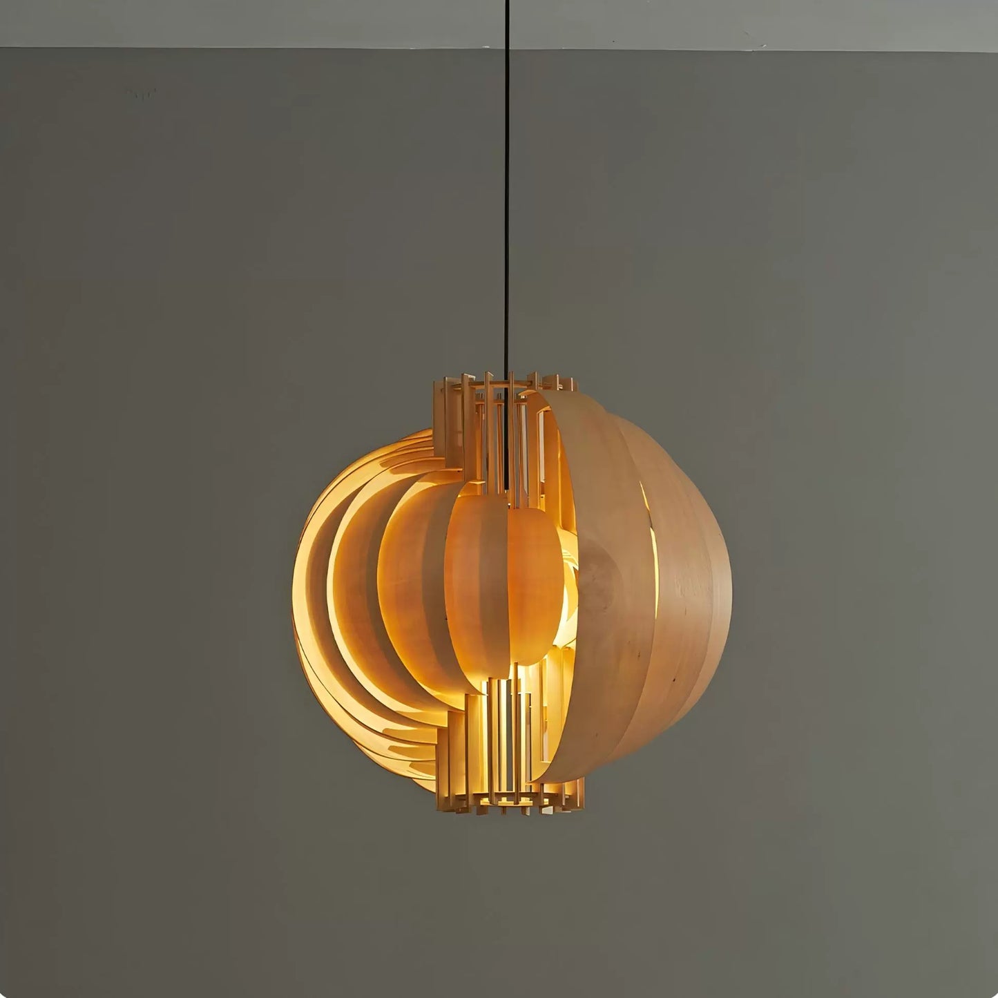 Mittelalterlicher Log Wind Mond Kronleuchter Wabi Sabi Restaurant Kronleuchter Bar Bed and Breakfast Atmosphäre Beleuchtung Kreativität