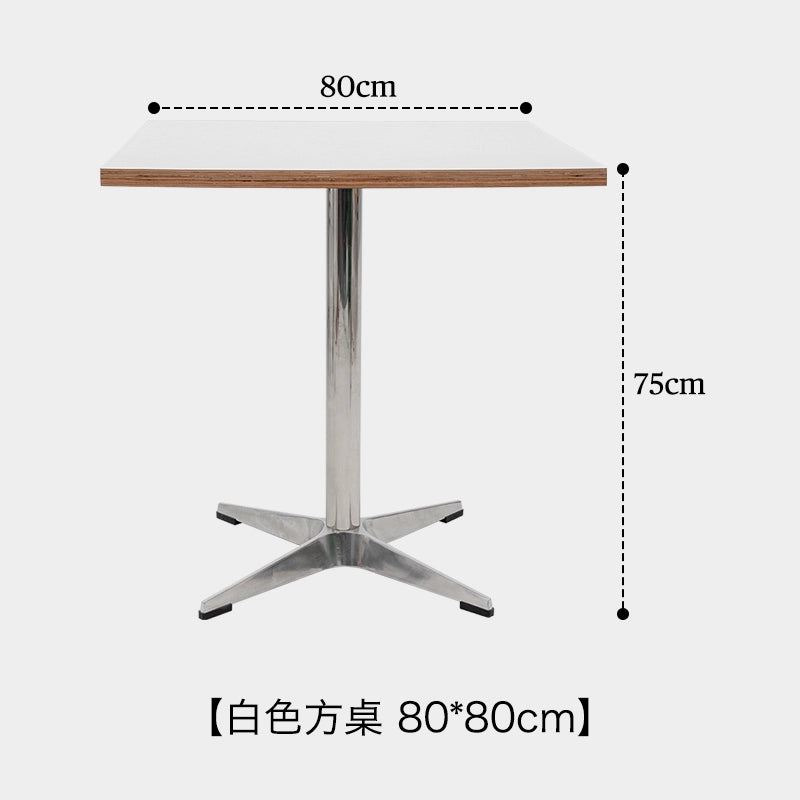 Eames Tisch Internet-Prominente Ins Wind alter runder Tisch einfacher quadratischer Esstisch Haushalt kleine Wohnung 