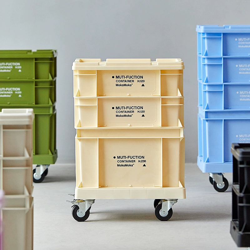 Industrielle Wind-Aufbewahrungsbox Internet Celebrity Ins Wind-Aufbewahrungsbox Abnehmbarer japanischer Kunststoff-Veredelungsschrank für den Außenbereich 