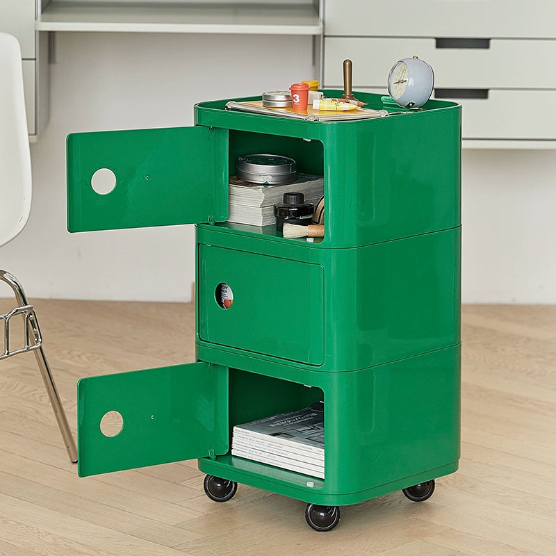 Beweglicher Nachttisch Einfacher mittelalterlicher Lagerschrank Ins Popularins Windregal Kleine Wohnung Seitenschrank 