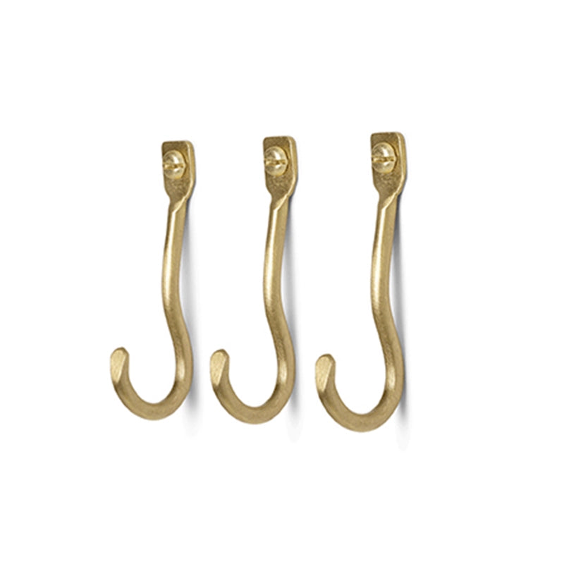 Messinghaken, leichter Luxus, hochwertiger Retro-Wandbehang, Wand-Schlüsselaufhänger, kreativer Handtuchhalter 