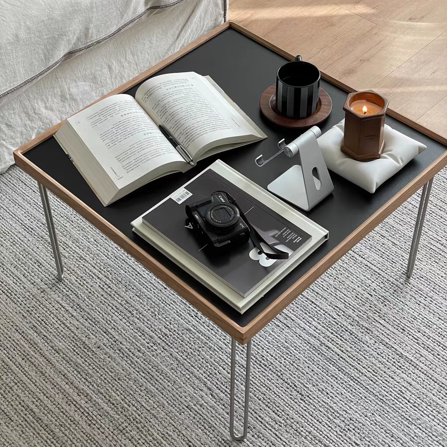 Massivholz Kaffee Tisch Bauhaus Medieval Dopamin Seite Paar Ins PopularCreative Ins Wind Bett Kleine Tisch 