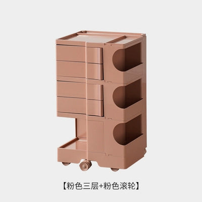 Nordic schlafzimmer nachttisch haushalt wohnzimmer mobilen warenkorb sofa seite schrank ins Ins Popularcream wind lagerung schrank 