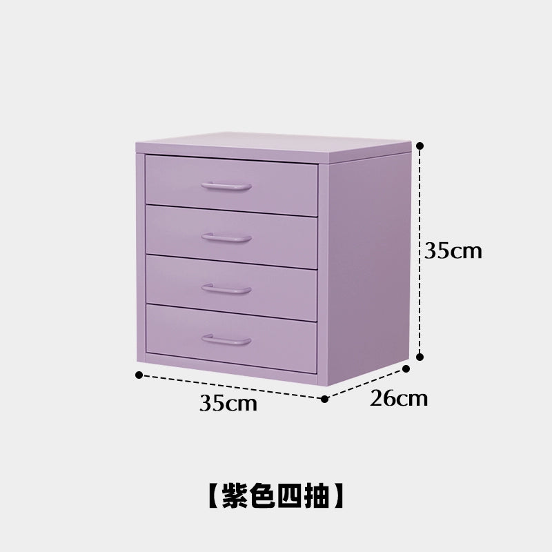 Desktop-Aufbewahrungsschrank Büro Schreibwaren Schließfach Haushalt Kleine Einheit Kosmetik Mehrschichtregal 