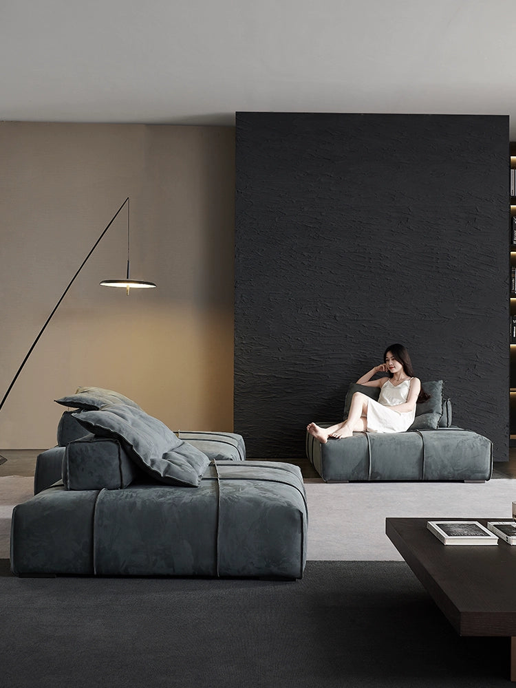 Home Furnishing Baxter Panama Sofa Module Square Tofu Block Sofa Designer Double-sided Creative Combination