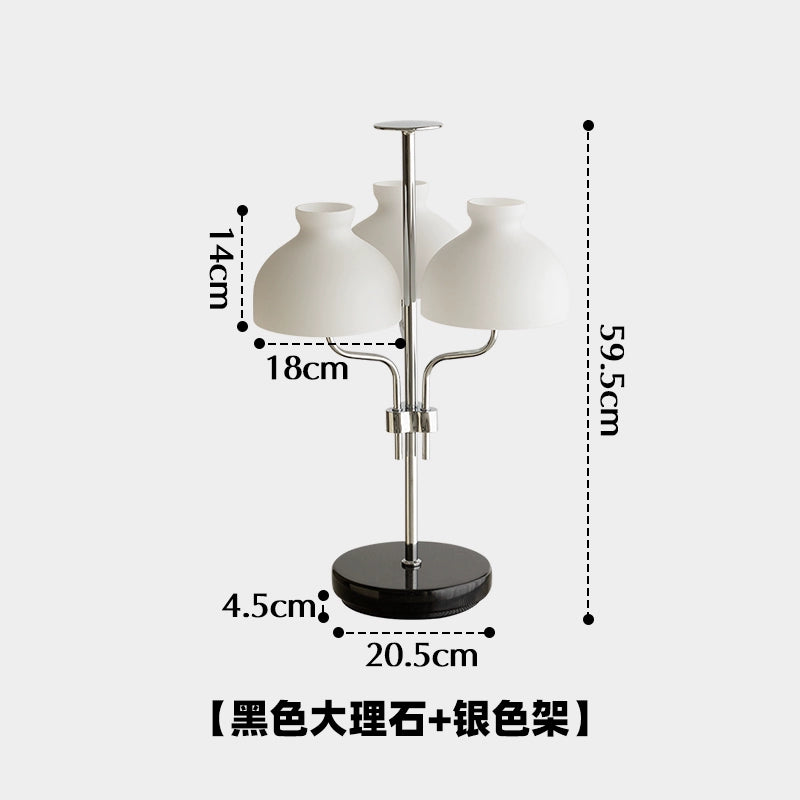 Marmor Nachttischlampe Licht Luxus High-End Dekorative Tischlampe Modell Zimmer Designer Ins Beliebtes Umgebungslicht 