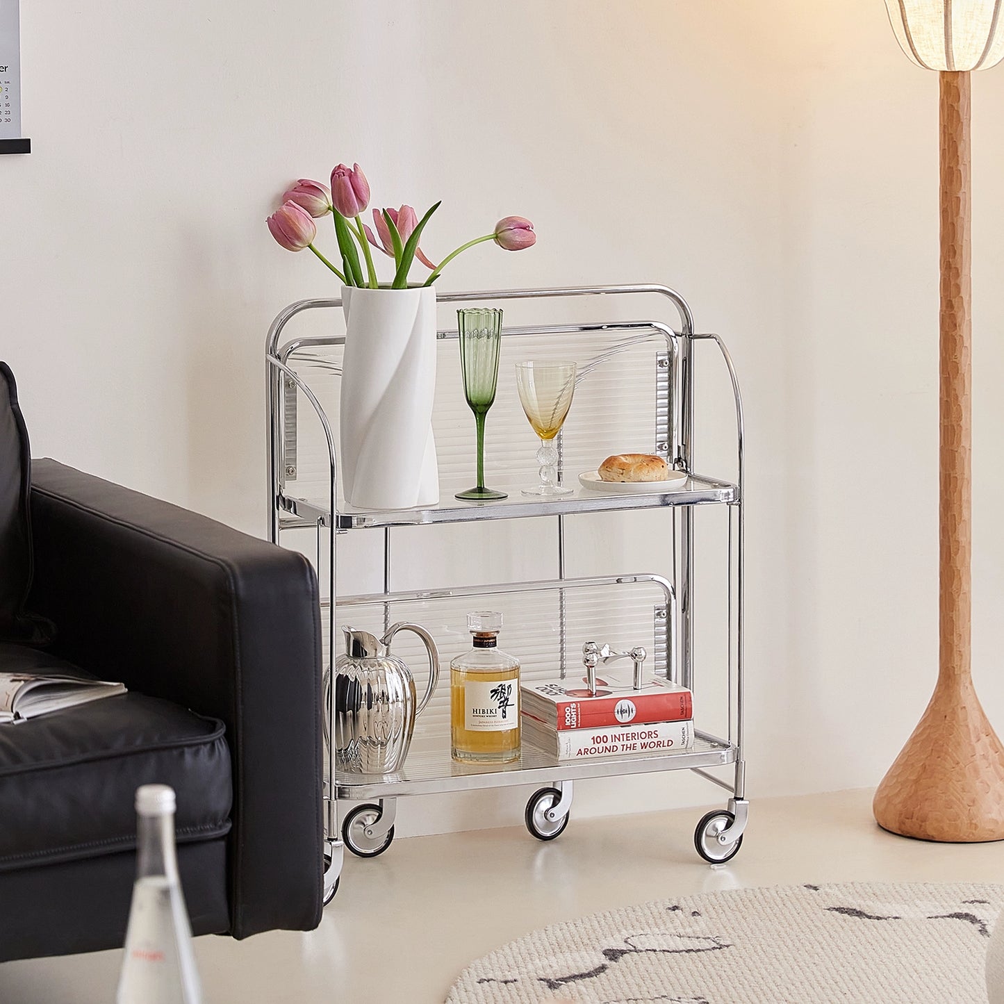 Warenkorb rack medieval kleine seite tisch beweglichen kaffee tisch ins wind hause glas esszimmer auto 