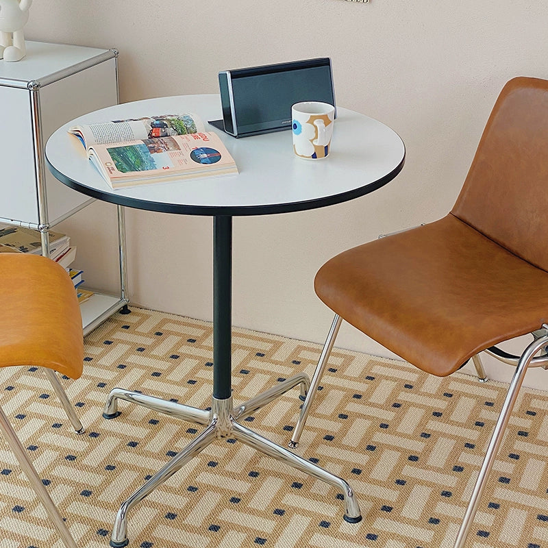 Eames runder Tisch mittelalterlicher Esstisch kleine Wohnung Haushalt Internet-Prominente Ins-Stil quadratischer Retro-Couchtisch 