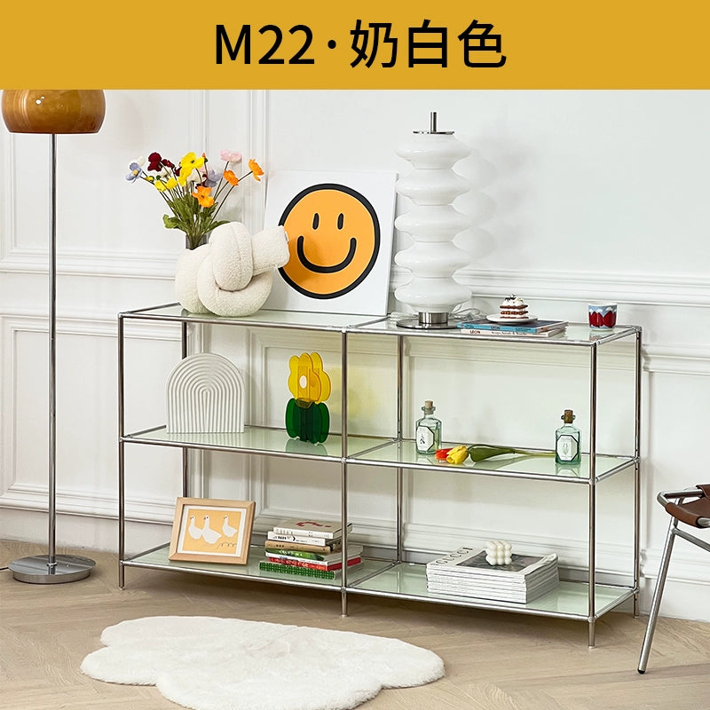 Koreanische Ins Windschutzscheibe Regal Blogger Haushalt Einfache Edelstahl Display Regal Bücherregal Display 