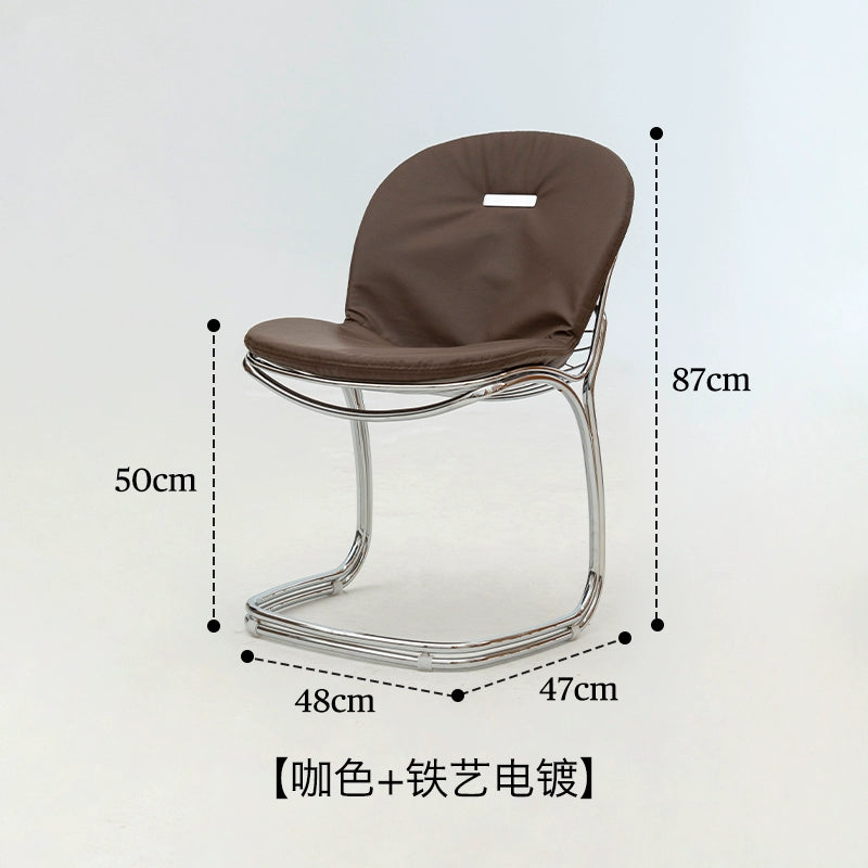 Hängender mittelalterlicher Esszimmerstuhl Sabrina Internet Celebrity Ins Style Nordic Designer Rückenlehnenstuhl High Sense 