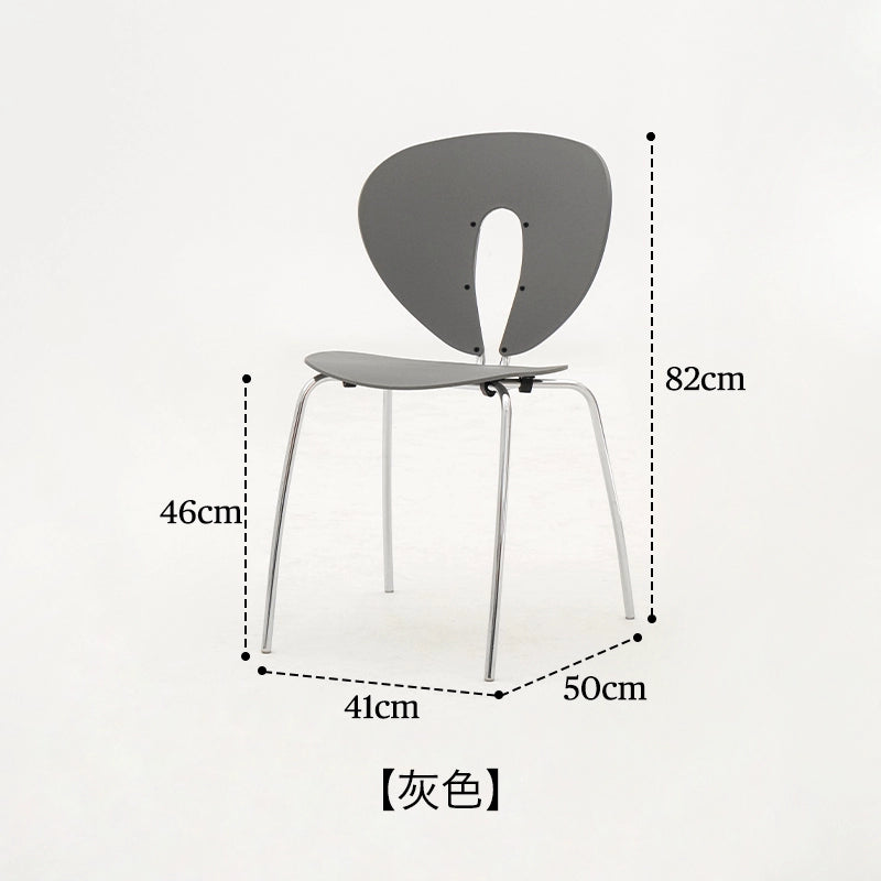 Mittelalterlicher Esszimmerstuhl Nordischer Designerstuhl Moderner Stuhl mit einfacher Rückenlehne Freizeit-Verhandlungsstuhl aus Massivholz 