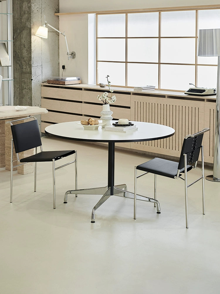 Eames Round Table Medieval Bauhaus Dining Table Small Apartment Living Room Table Ins Popular Designer Negotiation Table