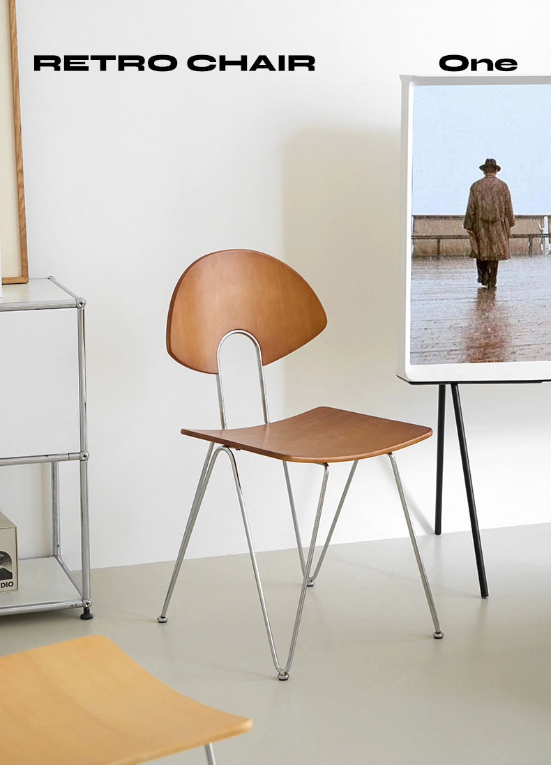 Mittelalterlicher Massivholzstuhl Haushaltsrückenstuhl Ins PopularCoffee Shop Esszimmerstuhl Stapelbar Nordischer Minimalismus 