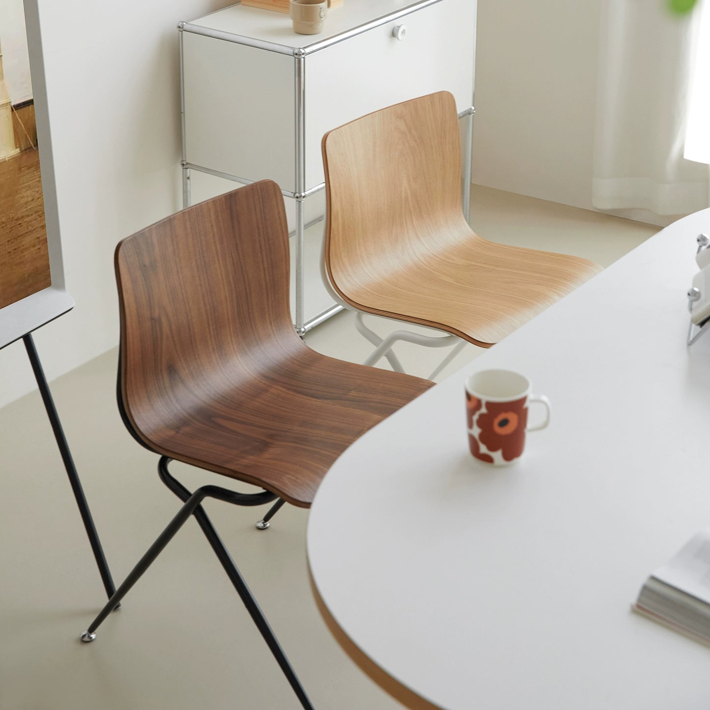 Internet Celebrity Retro Esszimmerstuhl Home Korean Ins Coffee Shop Stuhl Massivholz Freizeit Rückenlehne Buch Schreibtischstuhl 