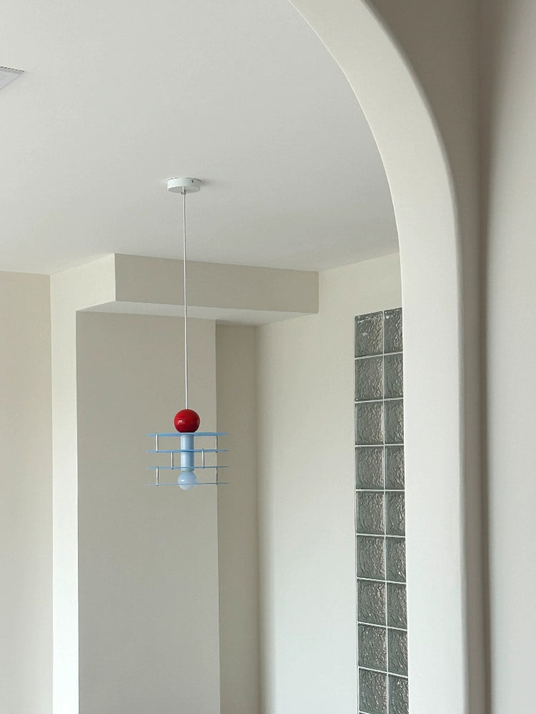 Niedliche Kinderzimmer Schlafzimmer Nachttischlampe Veranda Creme Wind Kronleuchter Kreative Memphis Bar Hängelampe 