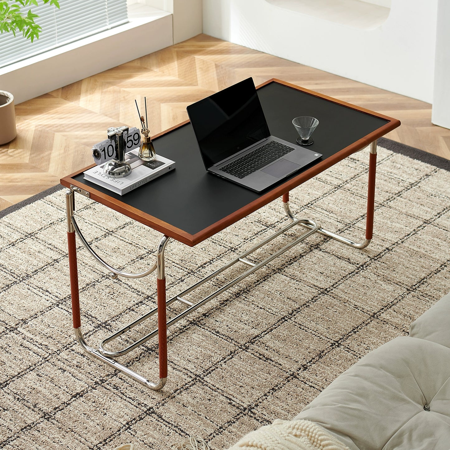 Heben Kaffee Tisch Nordic Medieval Ins Stil Schreibtisch Haushalt Kleine Wohnung Werkbank Licht Luxus Erweiterte 