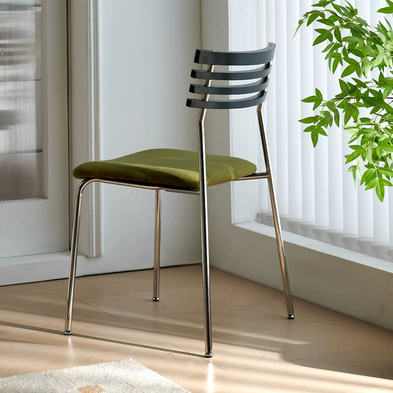 Nordic Rückenlehne Stuhl Haushalt Massivholz Licht Luxus High-End Esszimmerstuhl Kleine Wohnung Freizeit Balkon Schreibtischstuhl