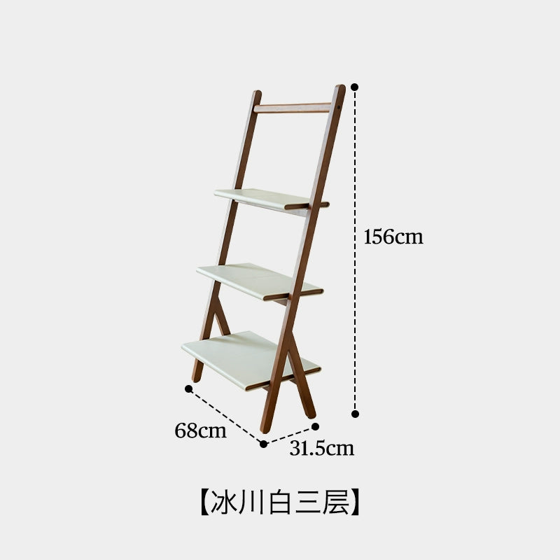 Bücherregal aus Sattelleder, mittelalterliches Replika-Regal, deckenhoher mehrschichtiger Lagerschrank, Wandregal aus Massivholz, Wohnzimmer 