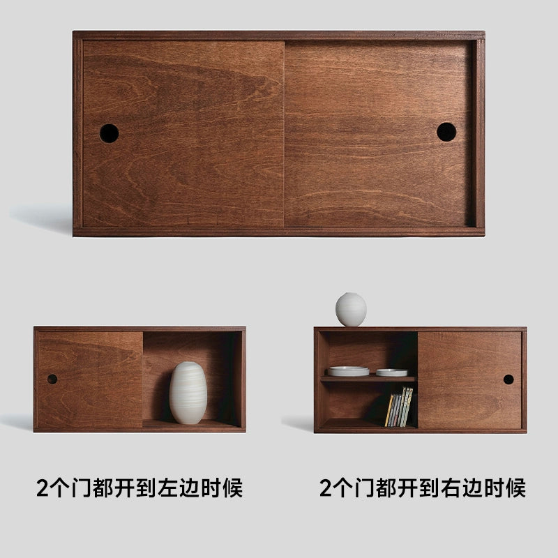 Esszimmer-Seitenschrank-Kombination, Massivholzschrank, mittelalterlicher Lagerschrank, Marine-Panel, TV-Schrank, Lagerboden, Bücherregal 