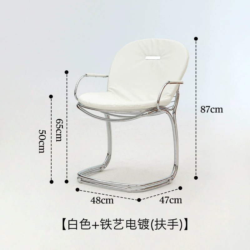 Hängender mittelalterlicher Esszimmerstuhl Sabrina Internet Celebrity Ins Style Nordic Designer Rückenlehnenstuhl High Sense 