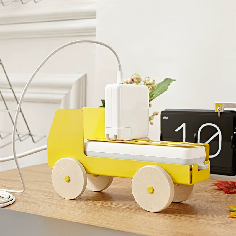 Steckdose Dekorative Trolley Hause Kreative Büro Desktop Personalisierte Ins Ornament Gute Power Streifen Lagerung 