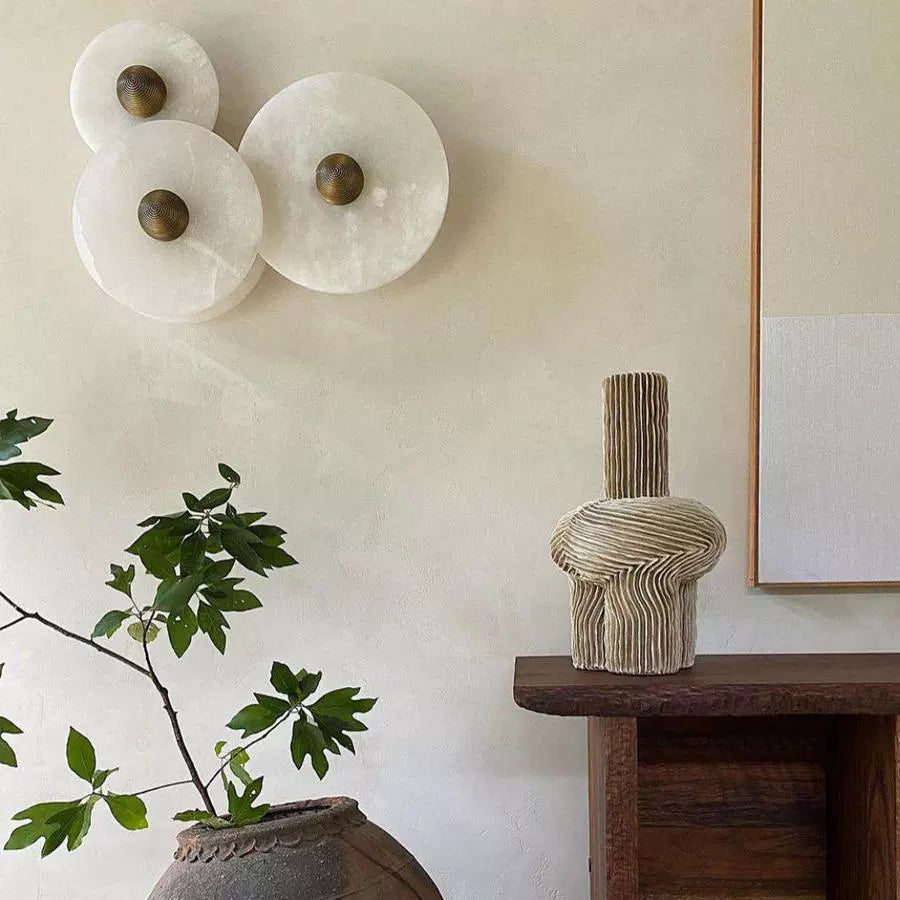 Marmor-Wandlampe Designer Extrem einfaches Licht Luxus Premium Nachttischlampe Moderne Korridor Gang Wandlampe 