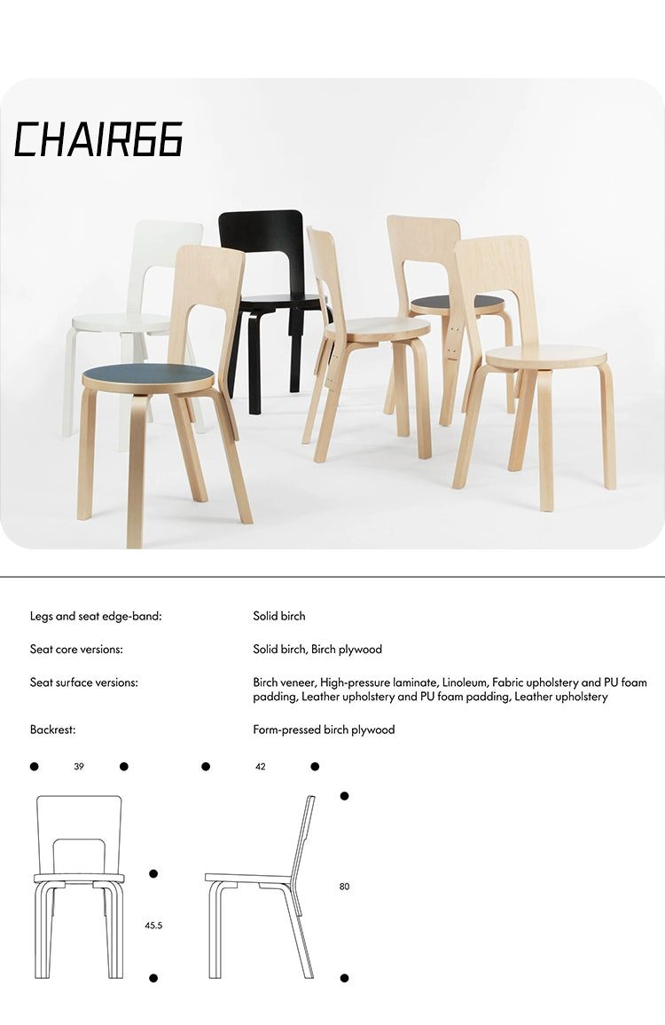 Mittelalterlicher Esszimmerstuhl aus Massivholz von Artek, einfacher kleiner Apartmentstuhl, klassischer Hocker mit Rückenlehne 