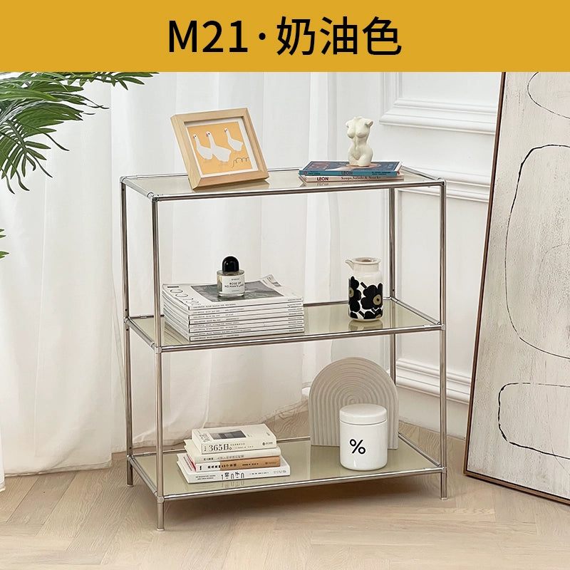 Koreanische Ins Windschutzscheibe Regal Blogger Haushalt Einfache Edelstahl Display Regal Bücherregal Display 