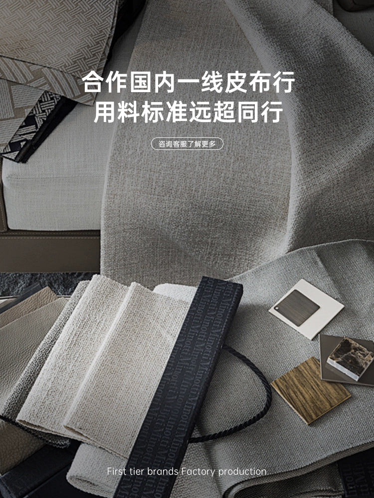 Nordic Single Creative Piedmont Sofa Expression Minimalist Living Room Leather Tofu Square Sofa Combination