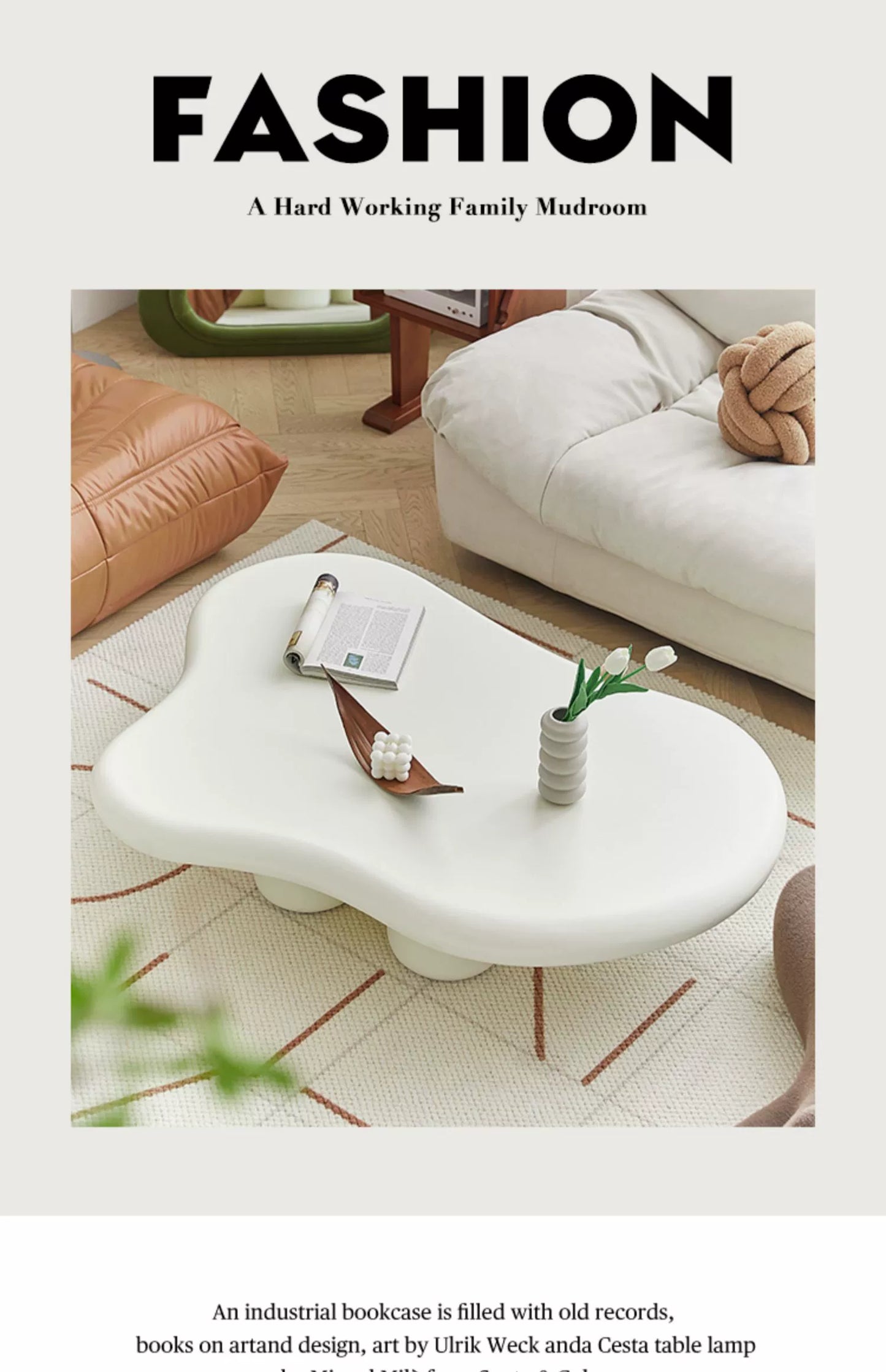 Cloud-Couchtisch, Internet-Prominente, Ins-Creme-Stil, niedriger Tisch, mittelalterliches Design, Teetisch, speziell geformter Sofa-Beistelltisch 